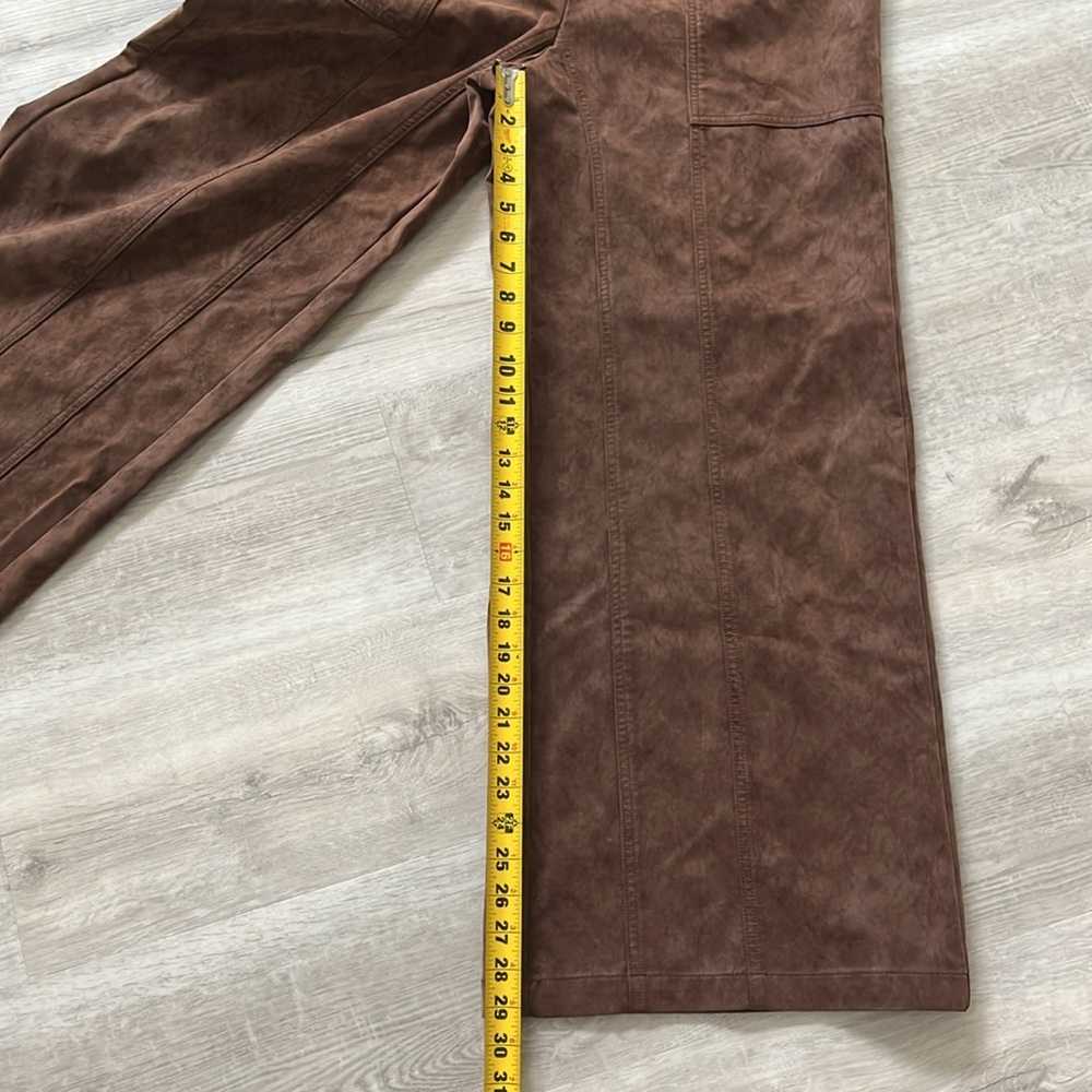 We The Free People Nico Faux Suede One Piece Jumpsuit Romper Womens Med NWOT - Picture 6 of 14